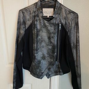 Rachel Roy The Last Resort Charcoal Combo Jacket